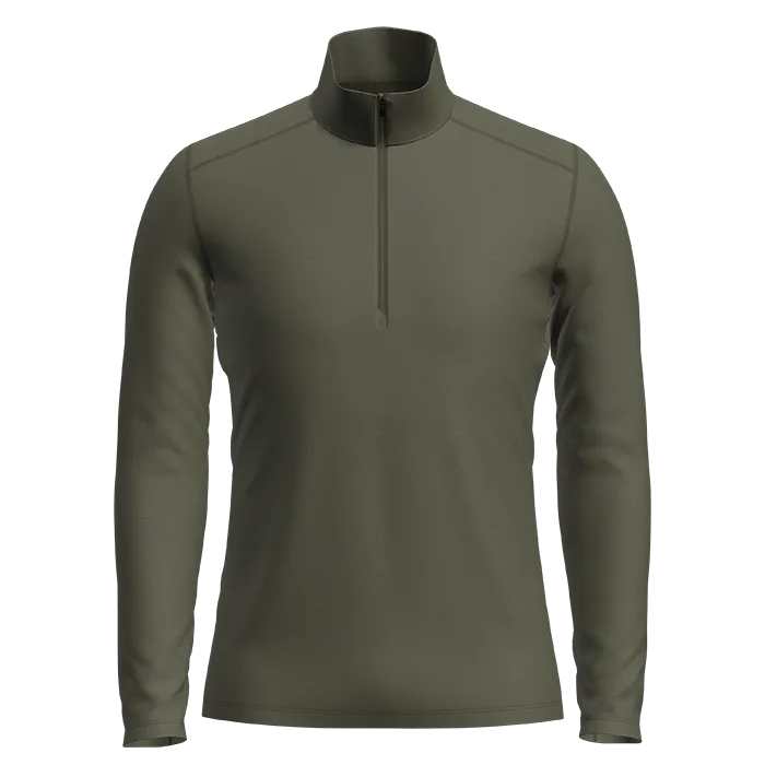 Icebreaker Men's 200 Oasis Longsleeve Half Zip Loden
