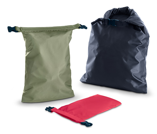 3 wasserfeste Packsäcke