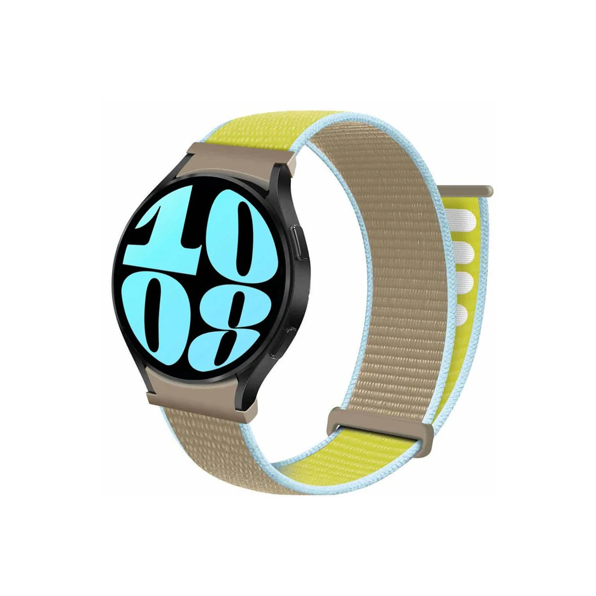 Nylon armbånd No-Gap Samsung Galaxy Watch 6 (40mm) - Camel