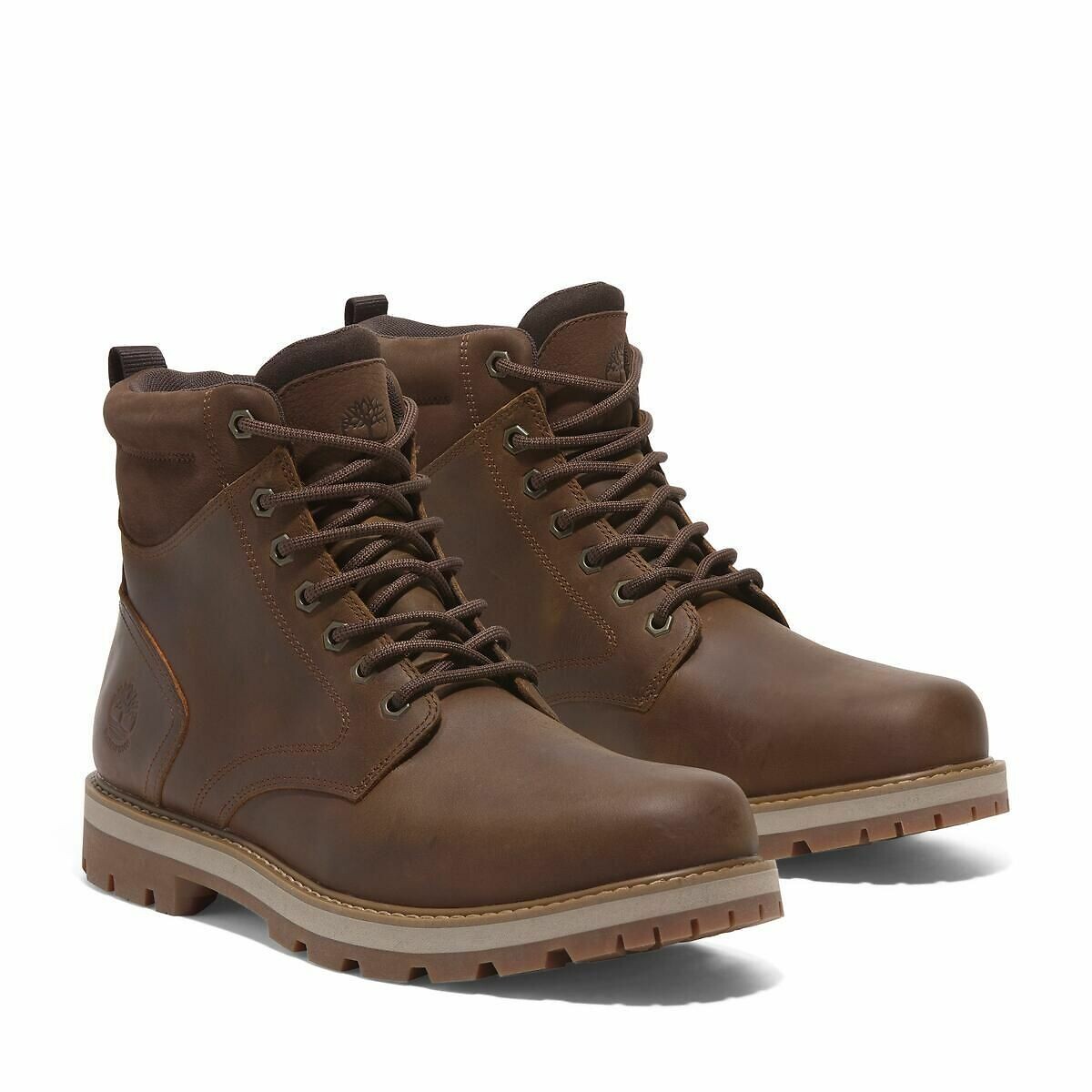 TIMBERLAND<br>Botas Leren com veteranos Britton Road Mid Lace Up