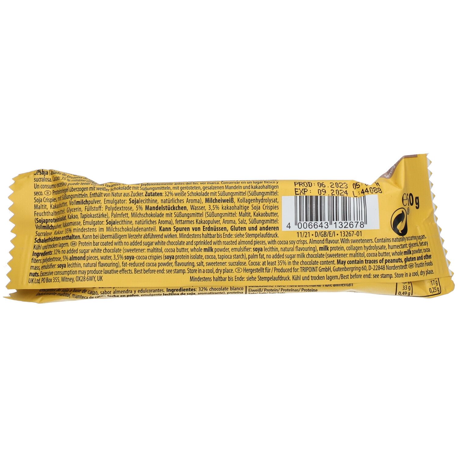 Multipower Protein Layer White Chocolate Salty Almond
