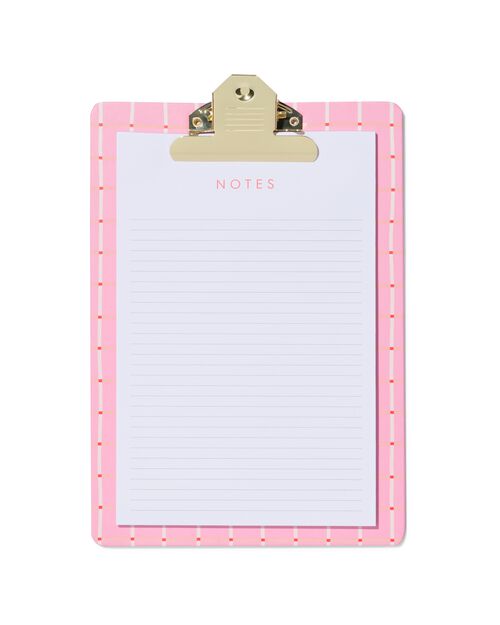 porte-bloc rose 26x18