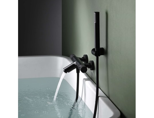 IMEX - Ensemble robinet mitigeur de baignoire thermostatique avec d...
