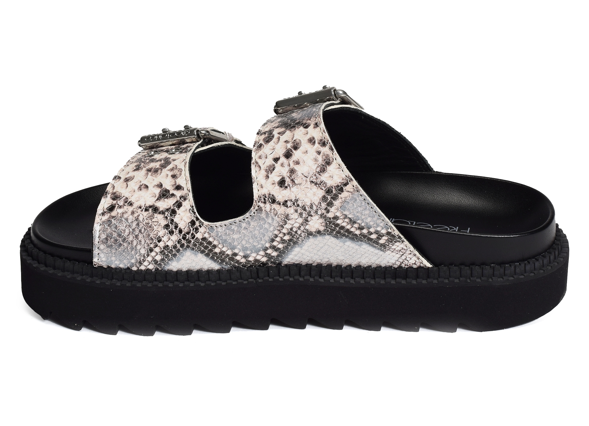 Knife dbl brace mule python