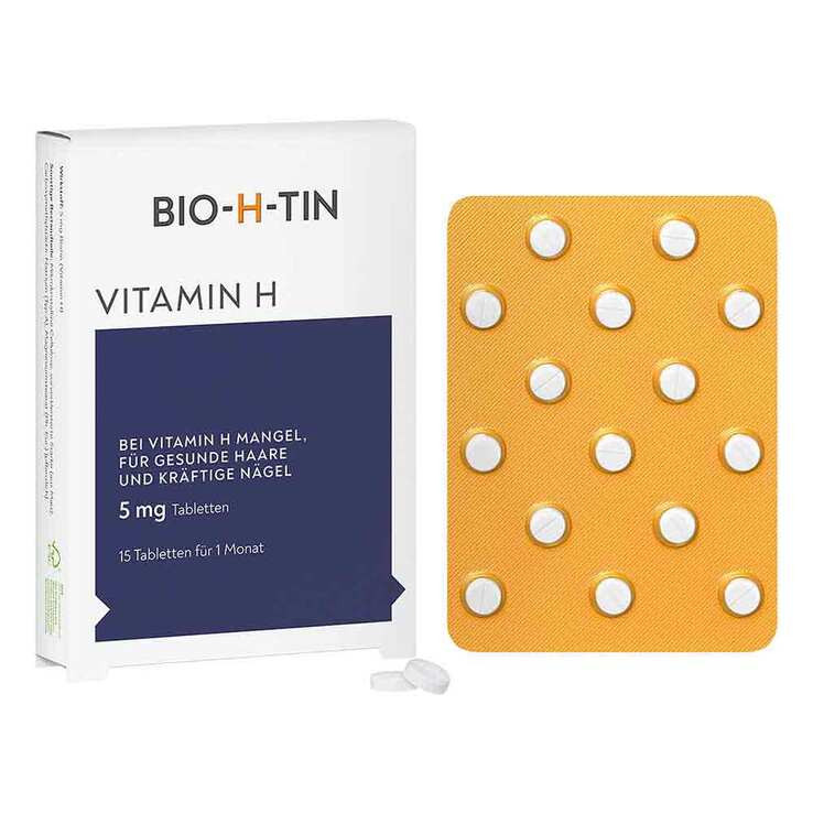BIO-H-TIN Vitamin H 5 mg Tabletten, 15 St