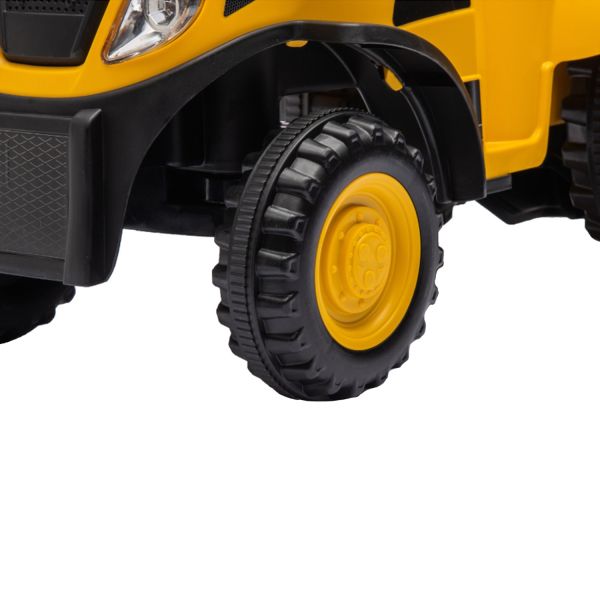 Puck CAT Tractor Loopauto met Aanhanger