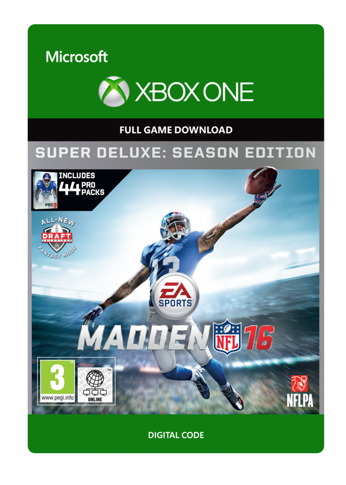 Madden NFL 16: Super Deluxe Edition- Xbox One