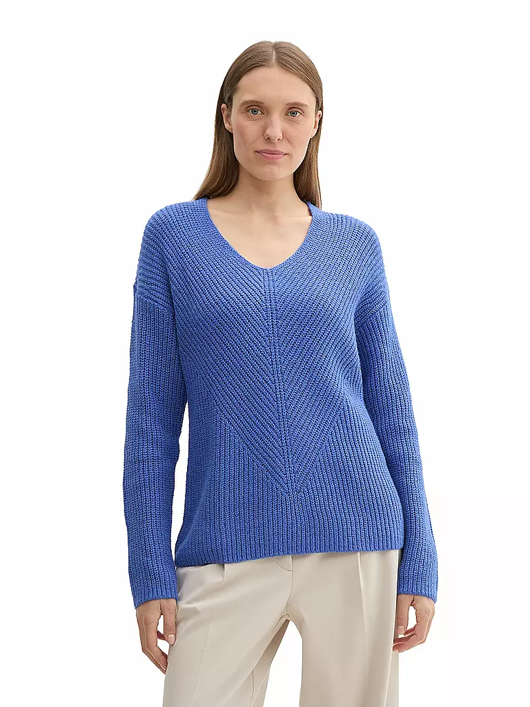 TOM TAILOR Pullover blau