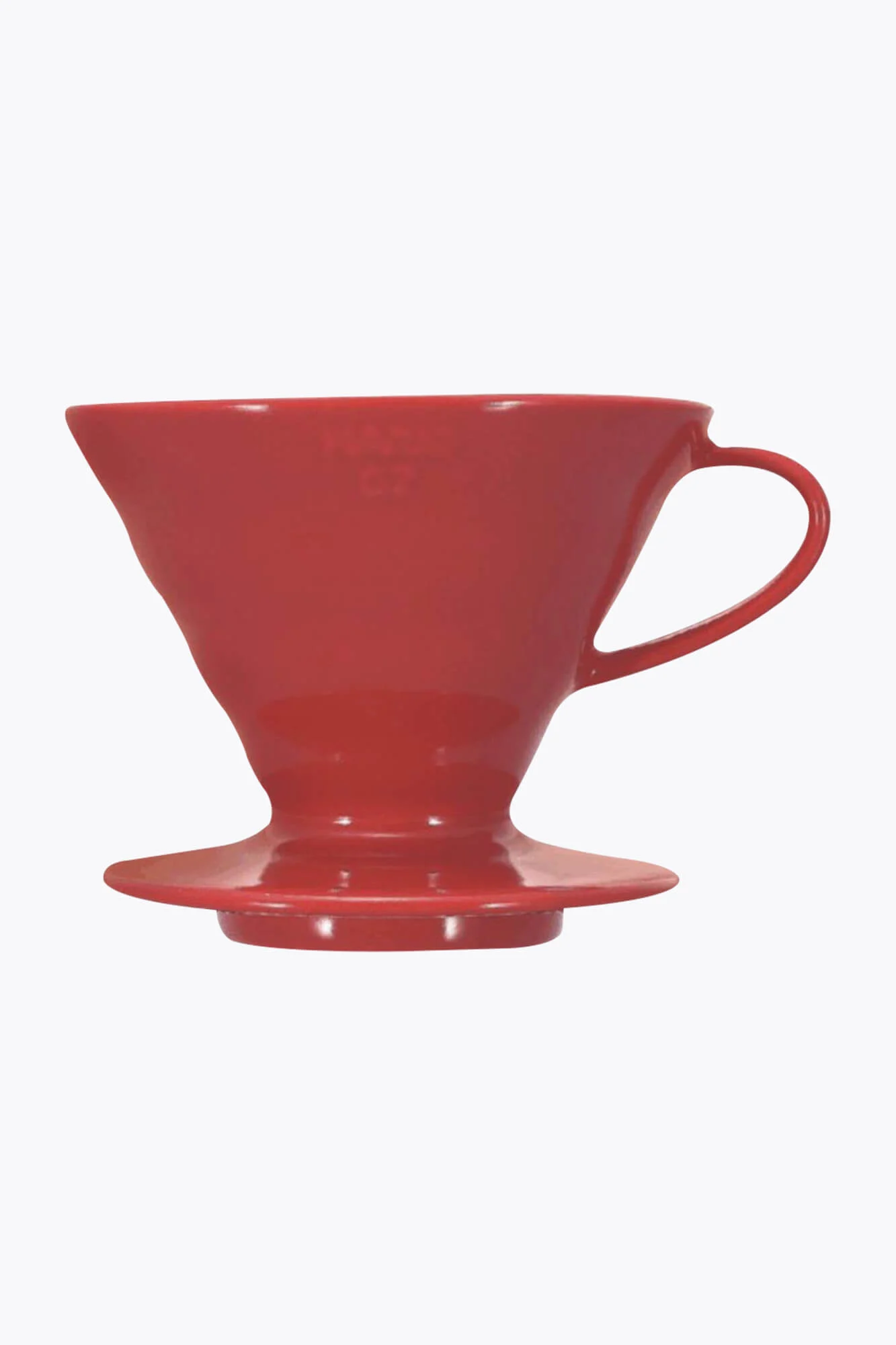 Hario V60 Dripper 02 Keramik Kaffeefilter (Handfilter) rot
