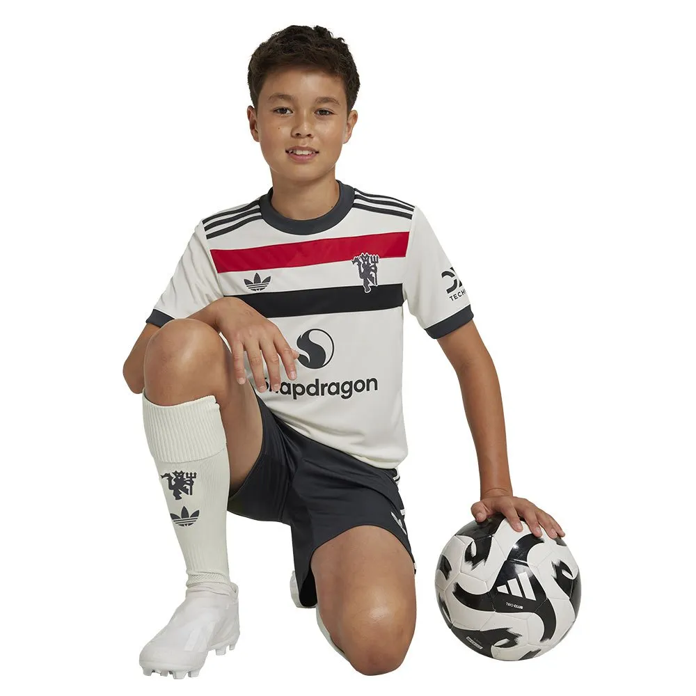 adidas Manchester United 24/25 3 Stripes Junior-Shorts