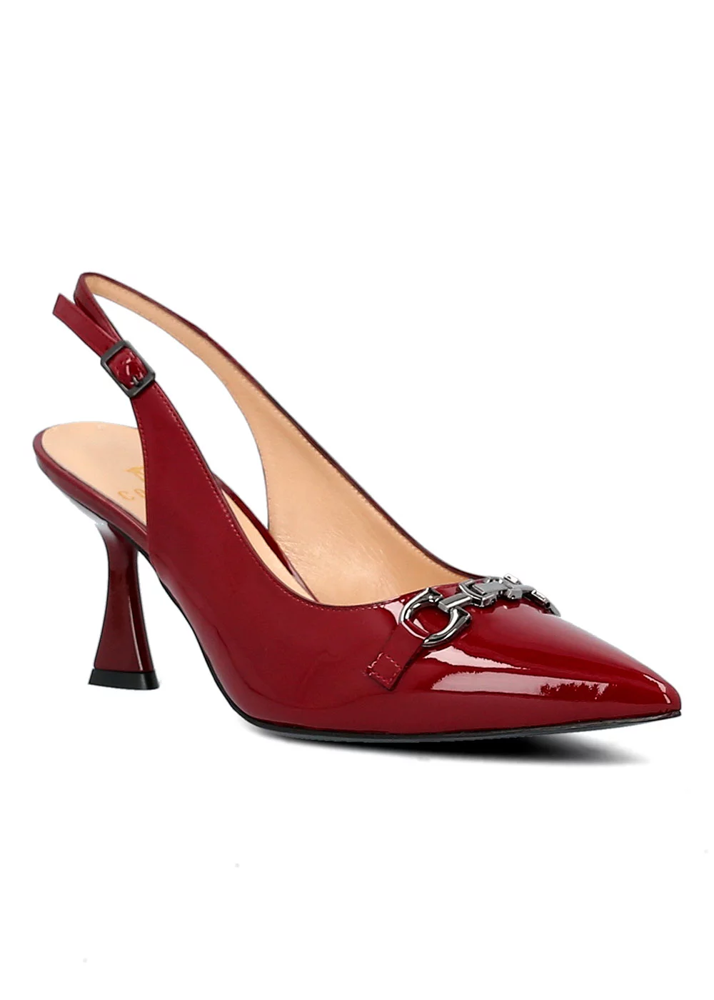 SLING VIOLETTE VERNIS BORDEAUX
