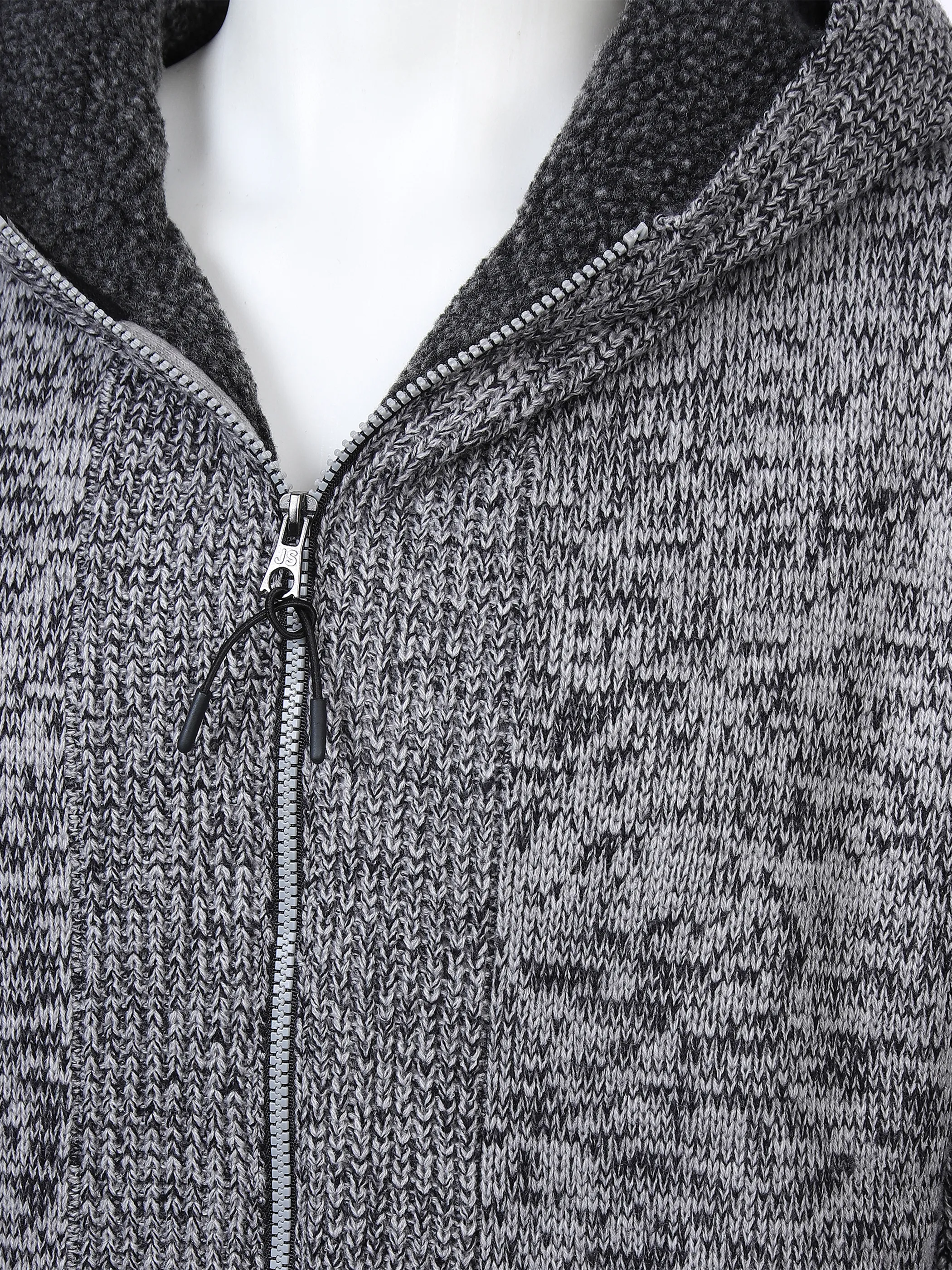 Herren Strickjacke meliert