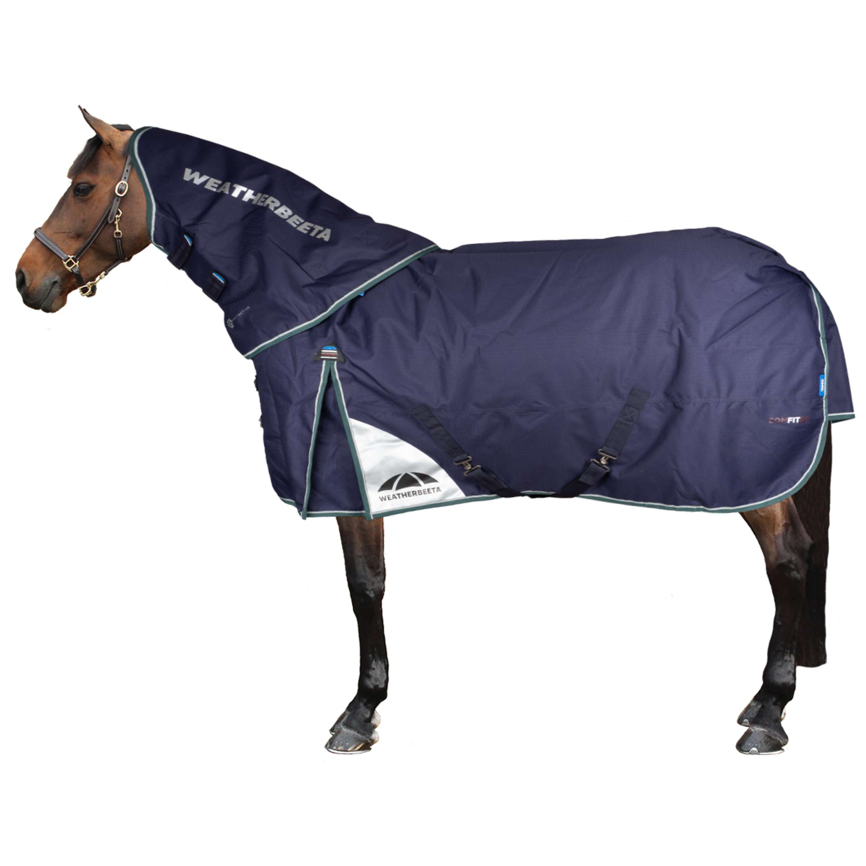 WeatherBeeta ComFiTec Plus Dynamic Turnout Detach-A-Neck 100g Navy/For