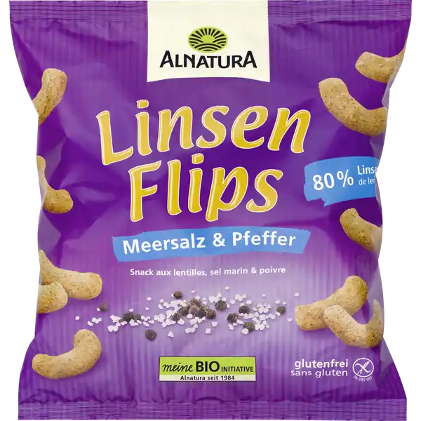 Bio Linsen Flips Meersalz & Pfeffer