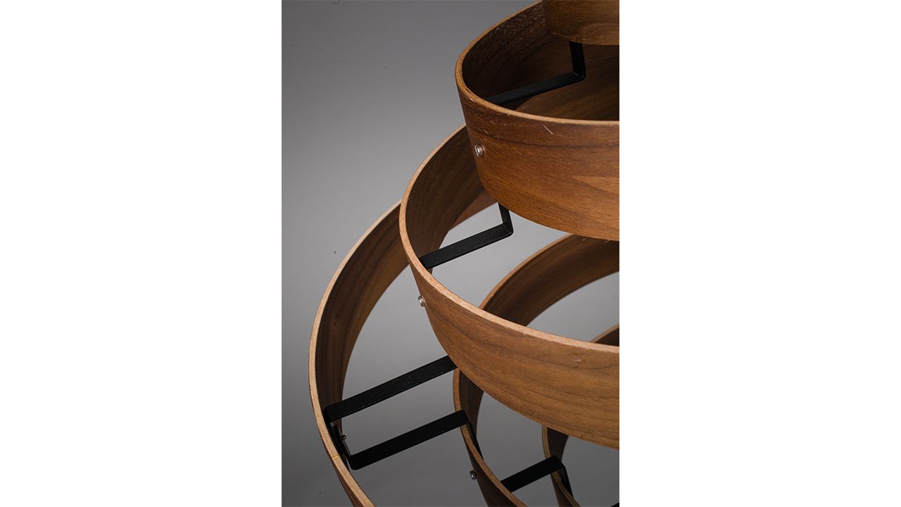 Hanglamp 05-HL4453-77 Walnut  | ETH⌀50  cm