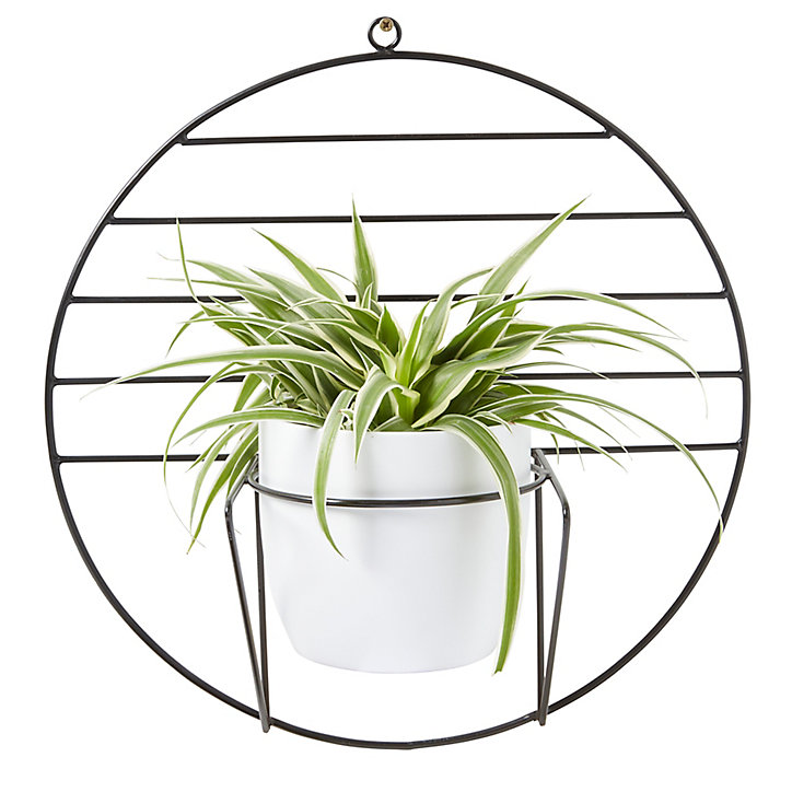 Support pour pot GoodHome noir Ø40 cm