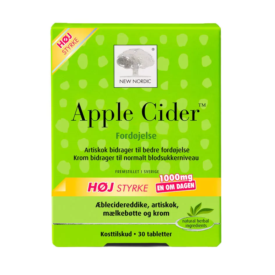 New Nordic Apple Cider - 30 tabl.
