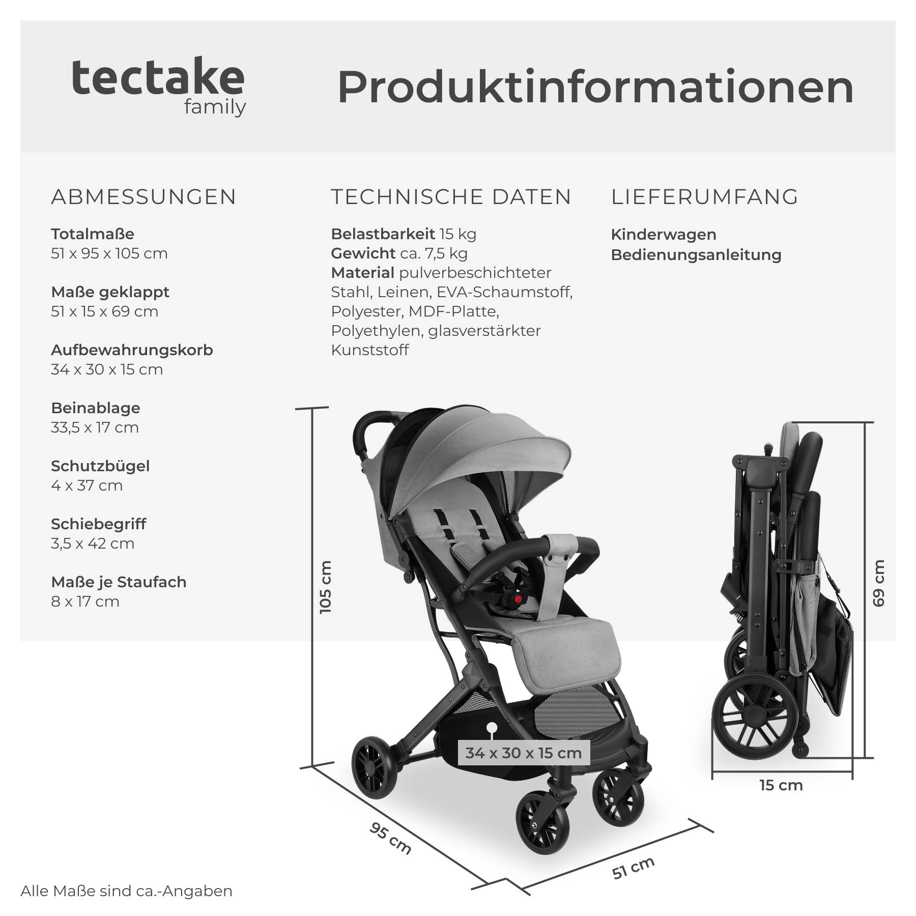 Buggy-Kinderwagen Finn