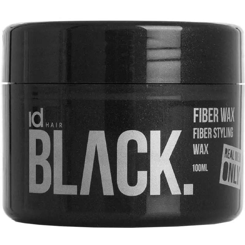 IdHAIR Black Fiber Wax Men 100 ml