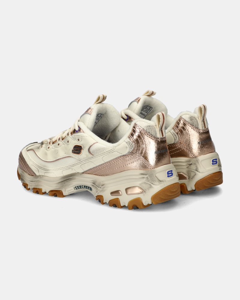 Skechers D'Lites Vintage Vision Lage sneakers  - wit