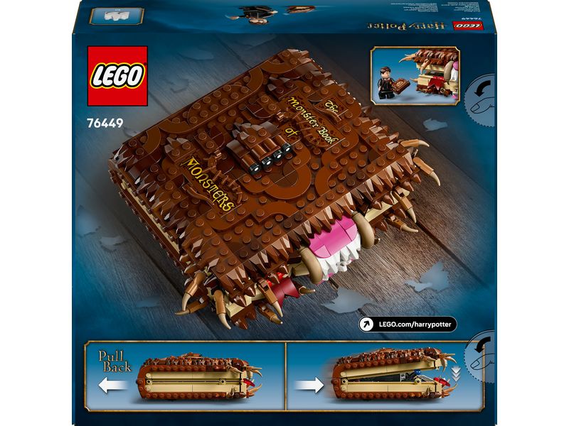LEGO® Harry Potter Beissendes Monsterbuch der Monster 76449 Bauspiel für Kinder