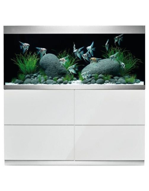 Oase Highline Optiwhite 400 Aquarium - Aquaria - 140x50x63 cm 413 l Transparant Wit 140x50x63