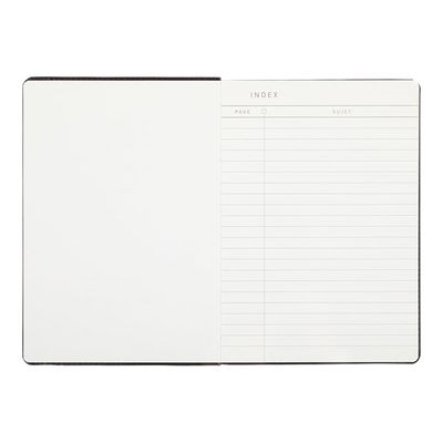 Oberthur Carmen - Carnet de notes souple A5 - ligné - 200 pages - bleu canard
