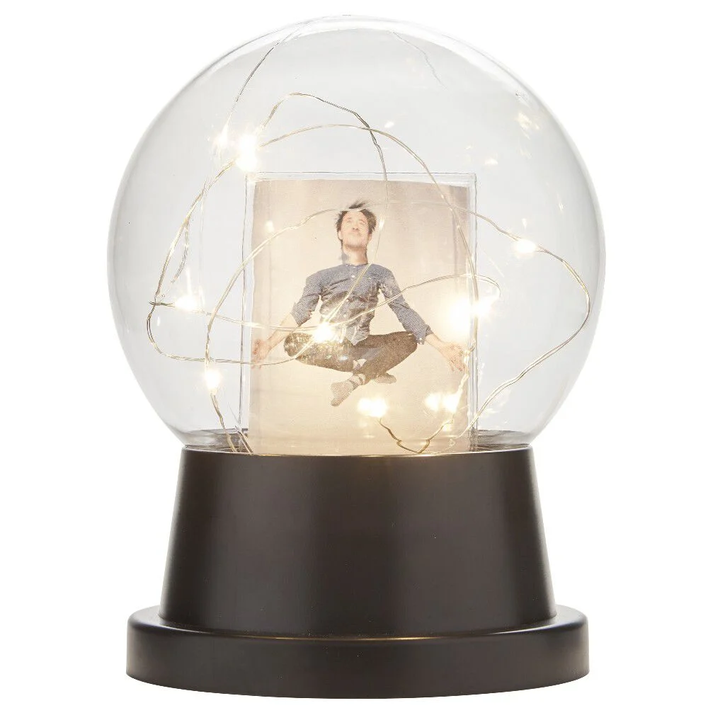 Cadre photo boule lumineuse