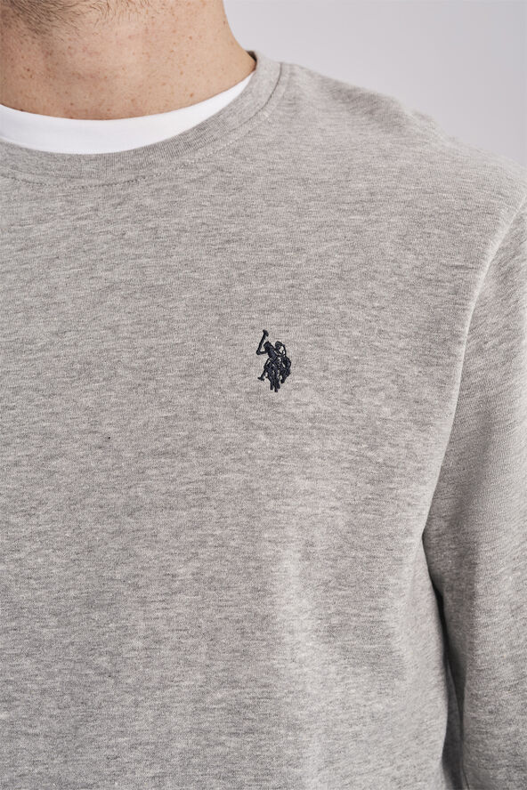 U.S. Polo Assn. Hugo Reg SW USPA M SWEAT Grey mélange