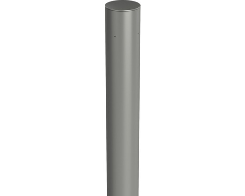 Biohort aluminium paal om vast te schroeven, 90 cm Ø 8,5 cm, kwartsgrijs metallic