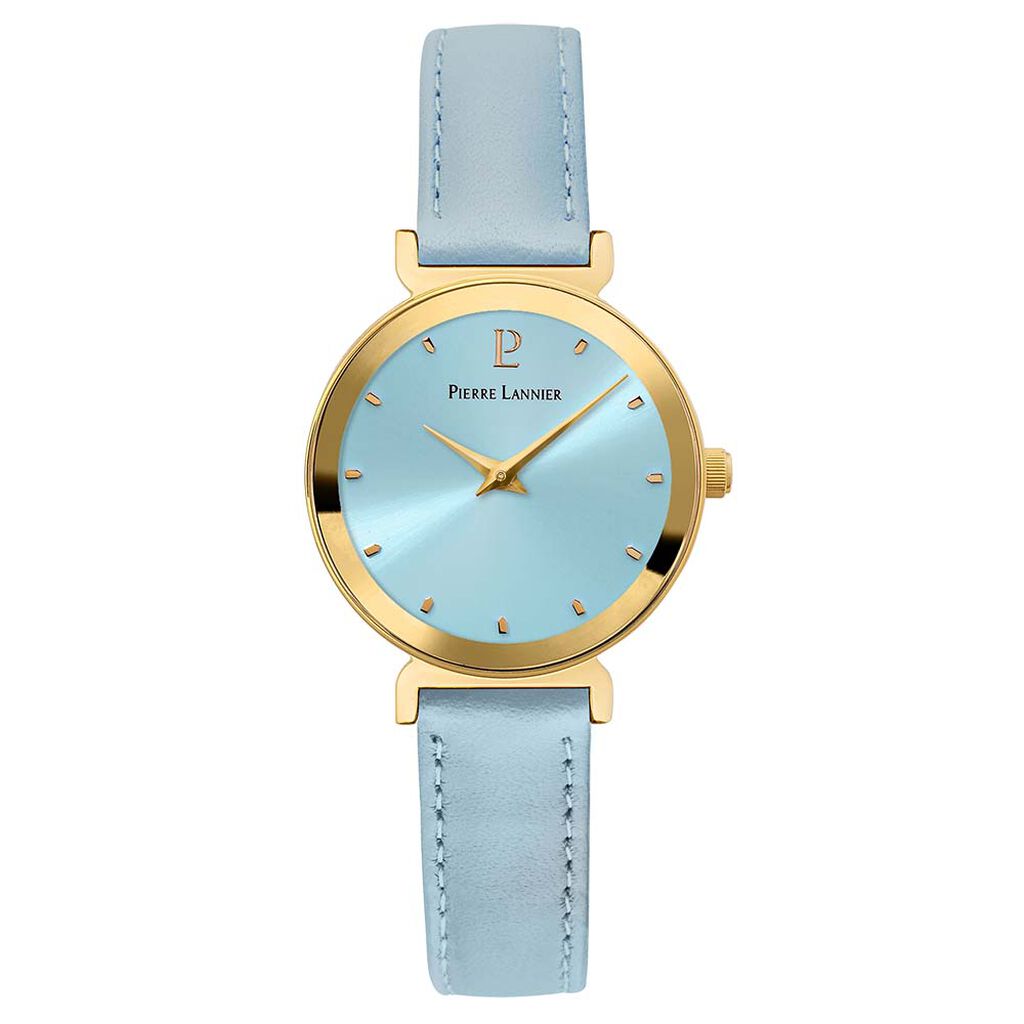Montre Pierre Lannier Ligne Pure Bleu