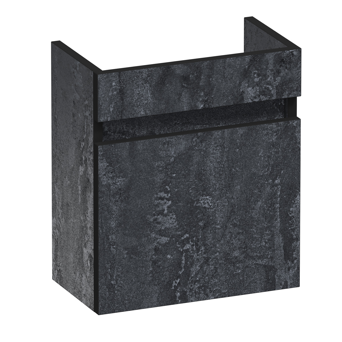 Brauer Joy Edge fonteinkast 40cm rechtsdraaiend damascus
