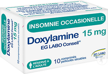 Laboratoires Eurogenerics EG Labo Doxylamine 15mg Comprimés 10