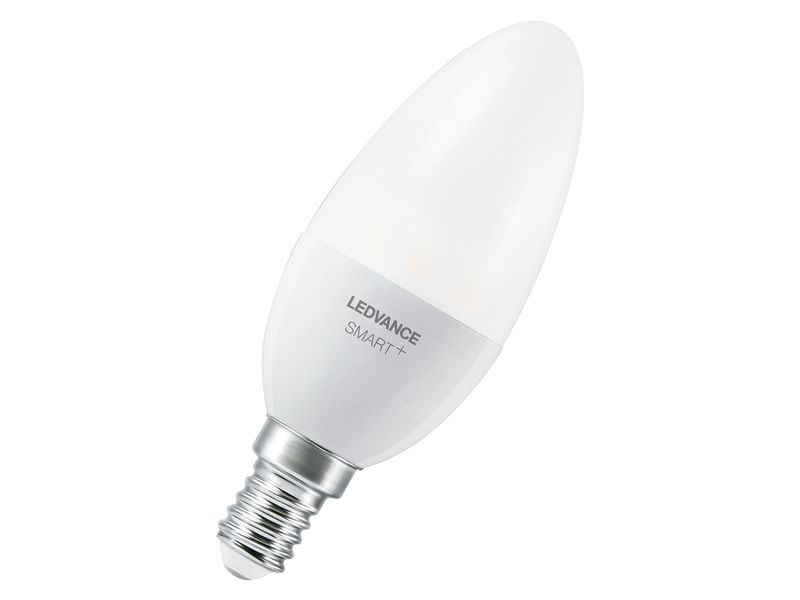 Ledvance SMART  Matter Candle Multicolor 4.9W 827-865 E14 Klassische Kerzenform mit Matter technologie
