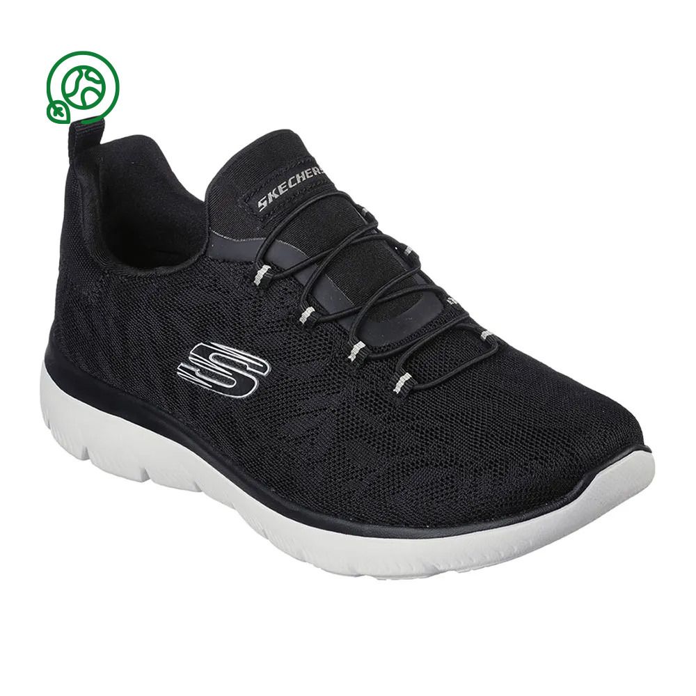 Skechers SUMMITS GOOD TASTE - Chaussures training Femme noir/blanc
