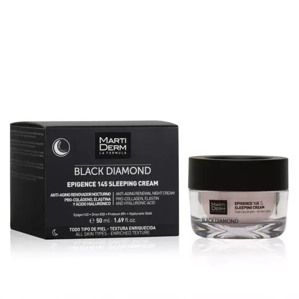 Creme Noturno MartiDerm Black Diamond Epigence 145 50ml