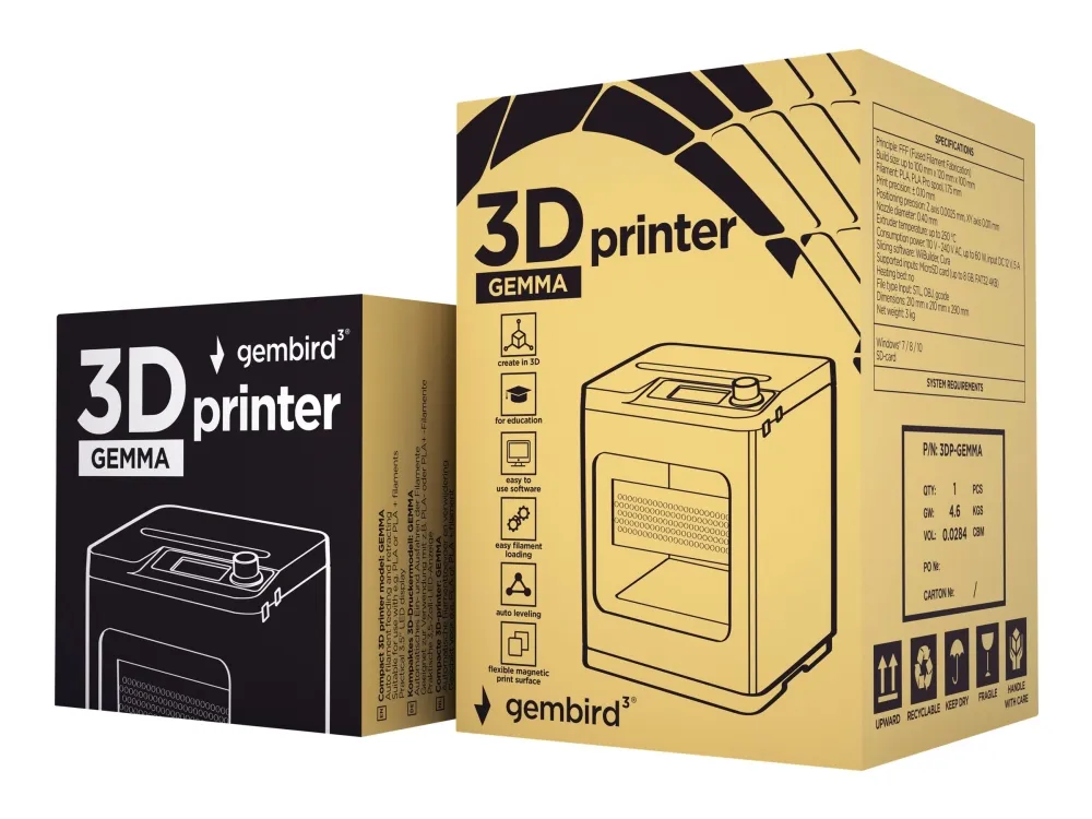GEMBIRD 3D Printer Gemma