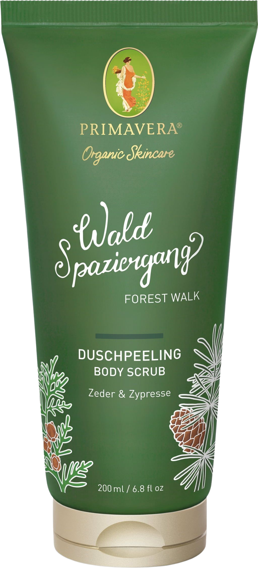 PRIMAVERA  Waldspaziergang Duschpeeling, 200 ml