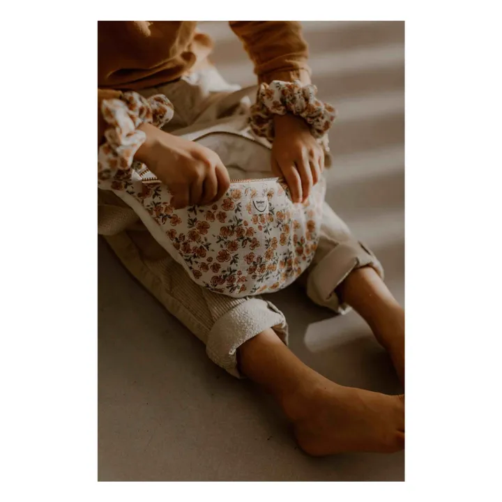 Bonjour Little Sac Banane Calipoppy Gaze de Coton Bio | Ecru