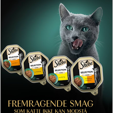 Vådfoder i sovs m. kylling, kalkun, kylling/kalkun og fjerkræ