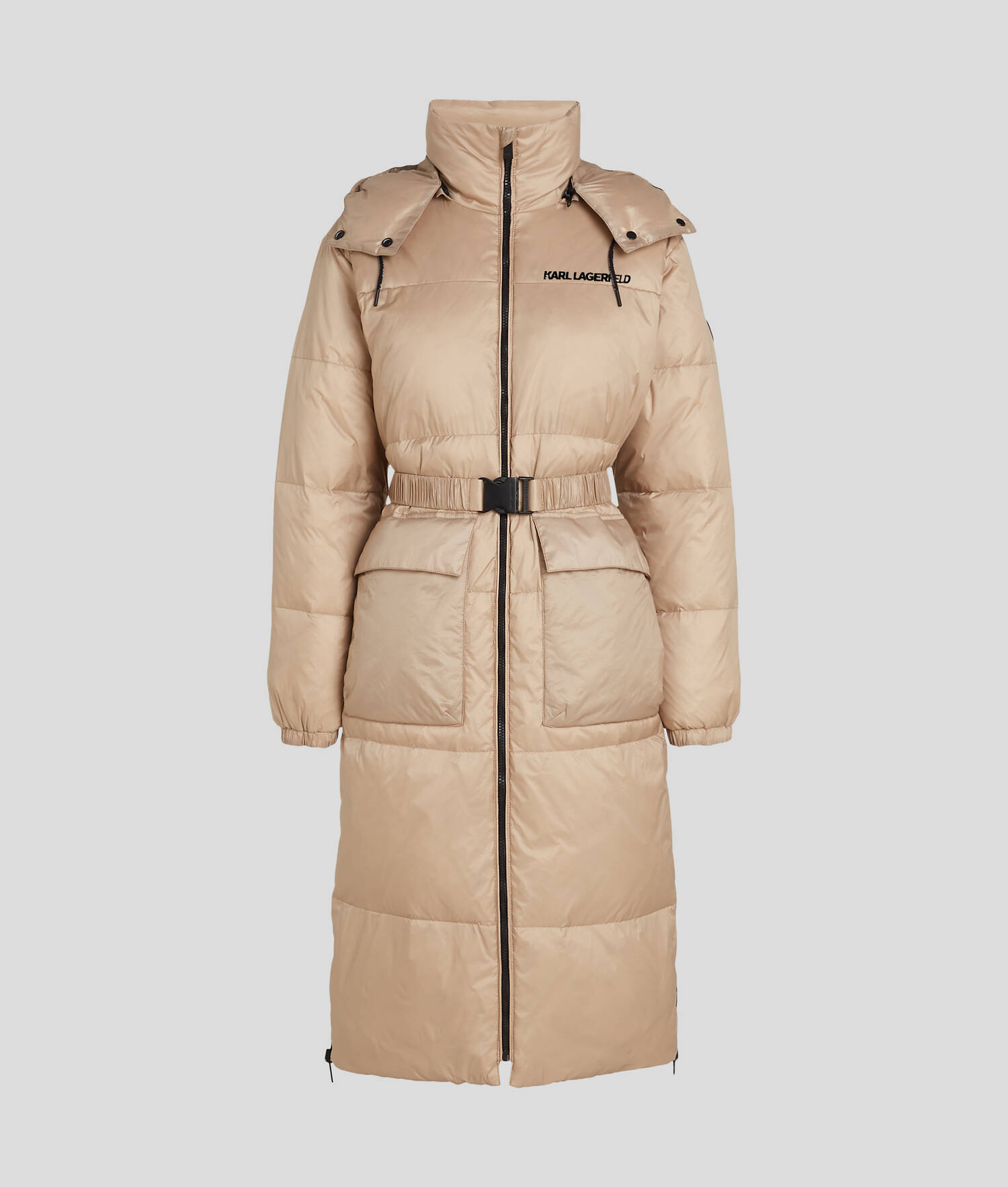 VESTE LONGUE MATELASSÉE RÉVERSIBLE