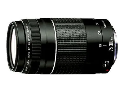 Canon EF - Telefoto zoom objektiv - 75 mm - 300 mm - f/4.0-5.6 III - Canon EF - for EOS 1000, 1D, 50, 500, 5D, 7D, Kiss F, Kiss X2, Kiss X3, Rebel T1i, Rebel XS, Rebel XSi