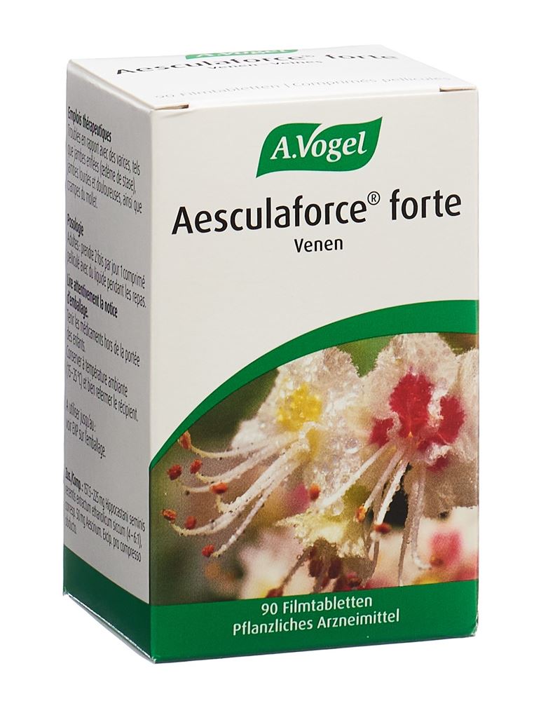 VOGEL Aesculaforce forte Venen<br>90 Stück, Glas, Filmtablette
