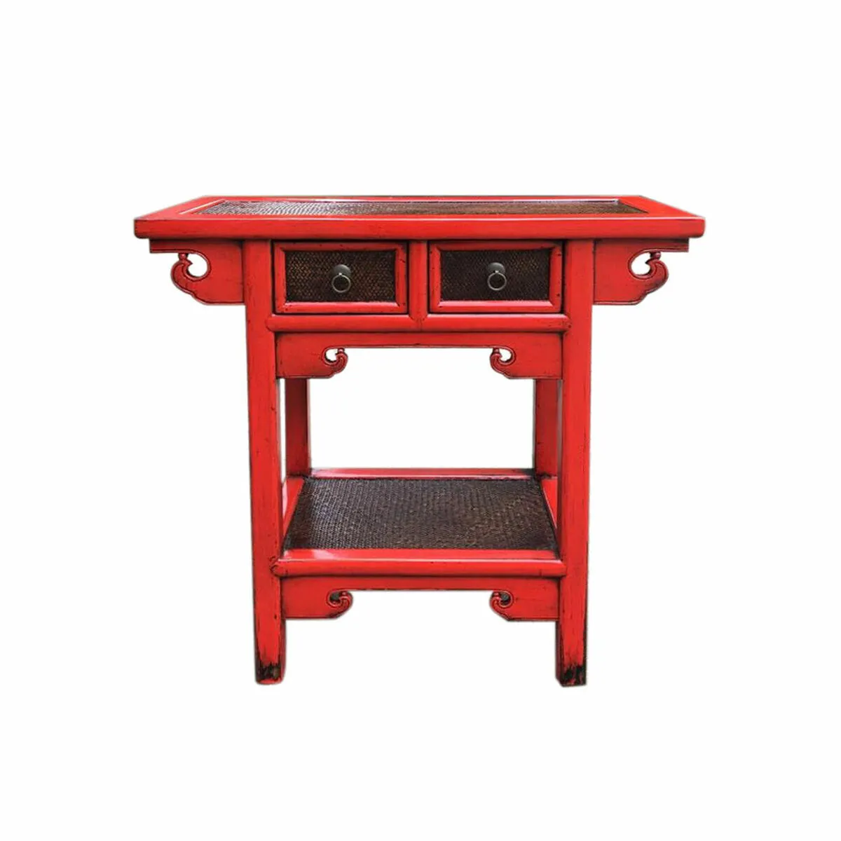 DKD Home Decor Rouge/Brun foncé