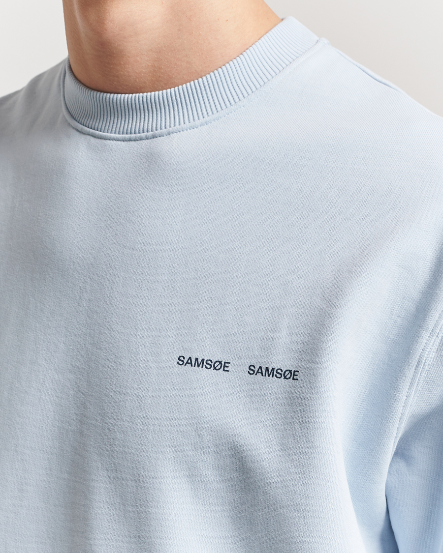 Samsøe Samsøe Norsbro Crew Neck Sweatshirt Skyway