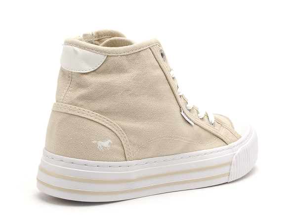 Mustang boots bottine femme 1420504 beige