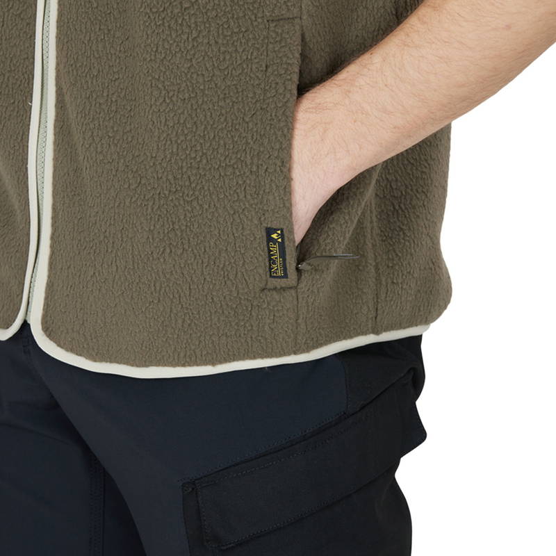 Whistler Oak Teddy Fleecevest Herre