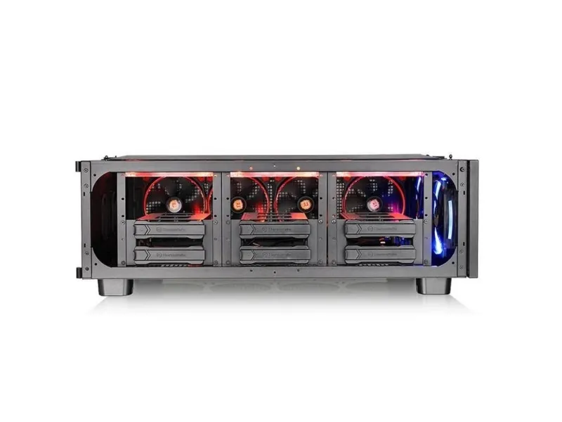 Thermaltake Core P200, PC, SPCC, Sort, 120,140,200 mm, Thermaltake W200, 475 mm
