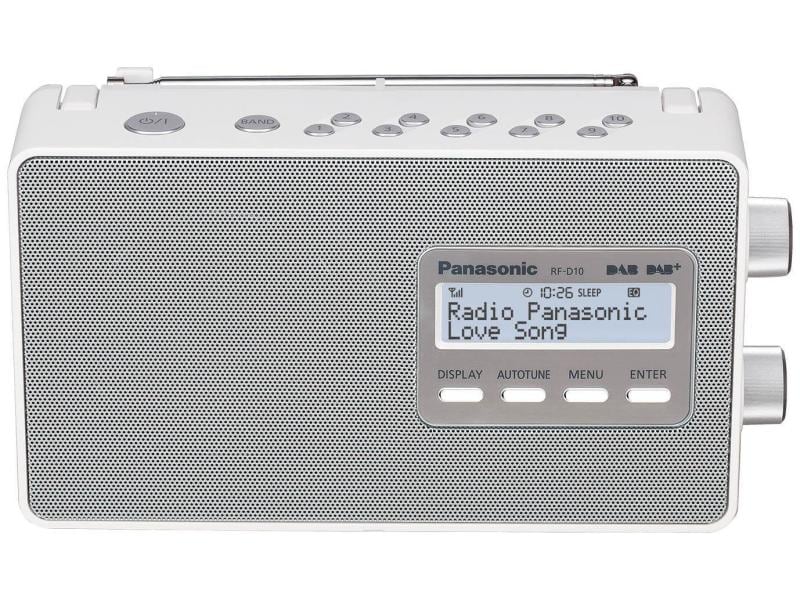 Panasonic DAB  Radio RF-D10EG Weiss DAB/DAB -Radio