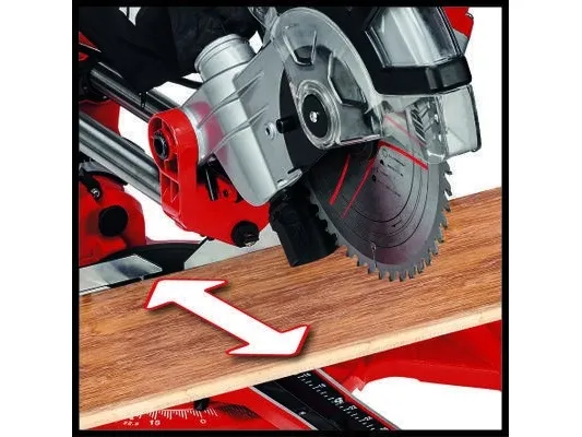 Einhell Einhell TC-SM 2131/1 dual kap-/geringssav med udtræk Ø210 mm 230V/1500W